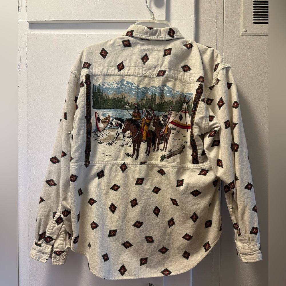 Vintage Western Flannel